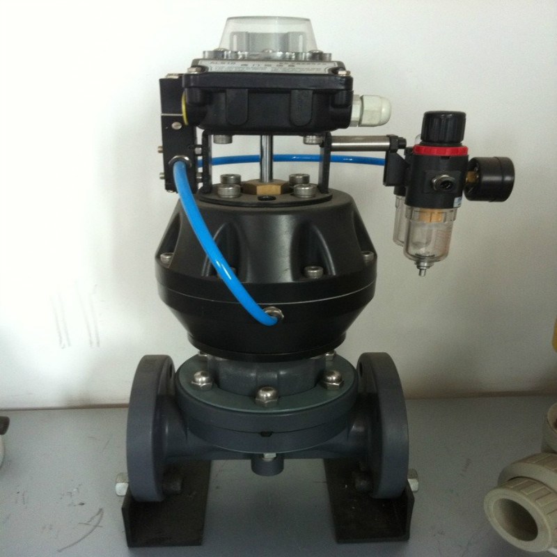 氣動塑料隔膜閥（RPP,UPVC,CPVC,PVDF)