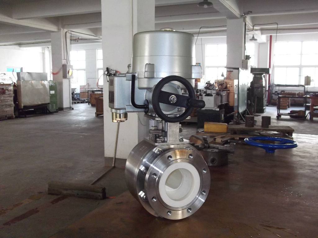 電動V型陶瓷調節球閥