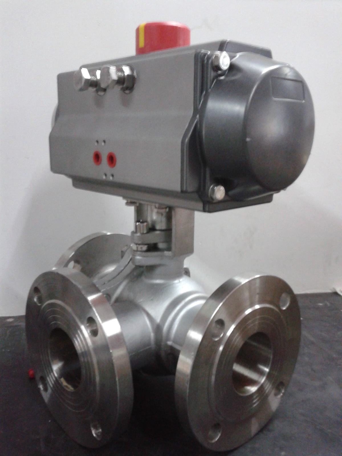 氣動三通球閥,三通不鏽鋼球閥