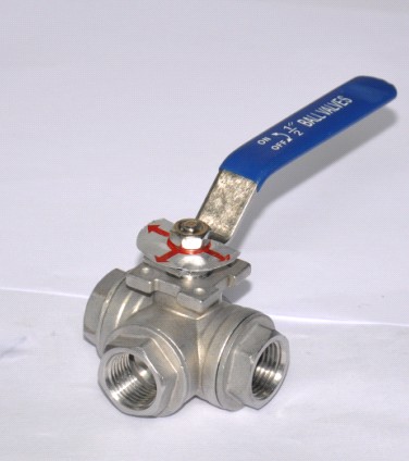 內螺紋三通球閥,三通不鏽鋼球閥