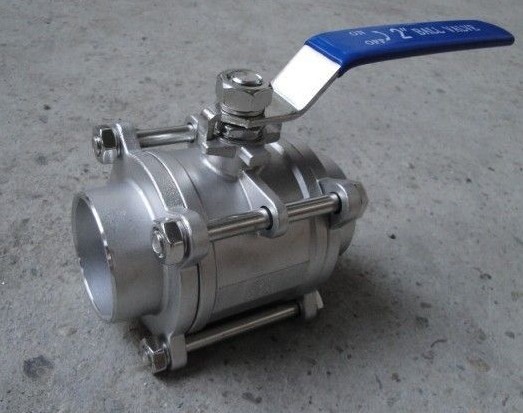 三片式活接對焊球閥