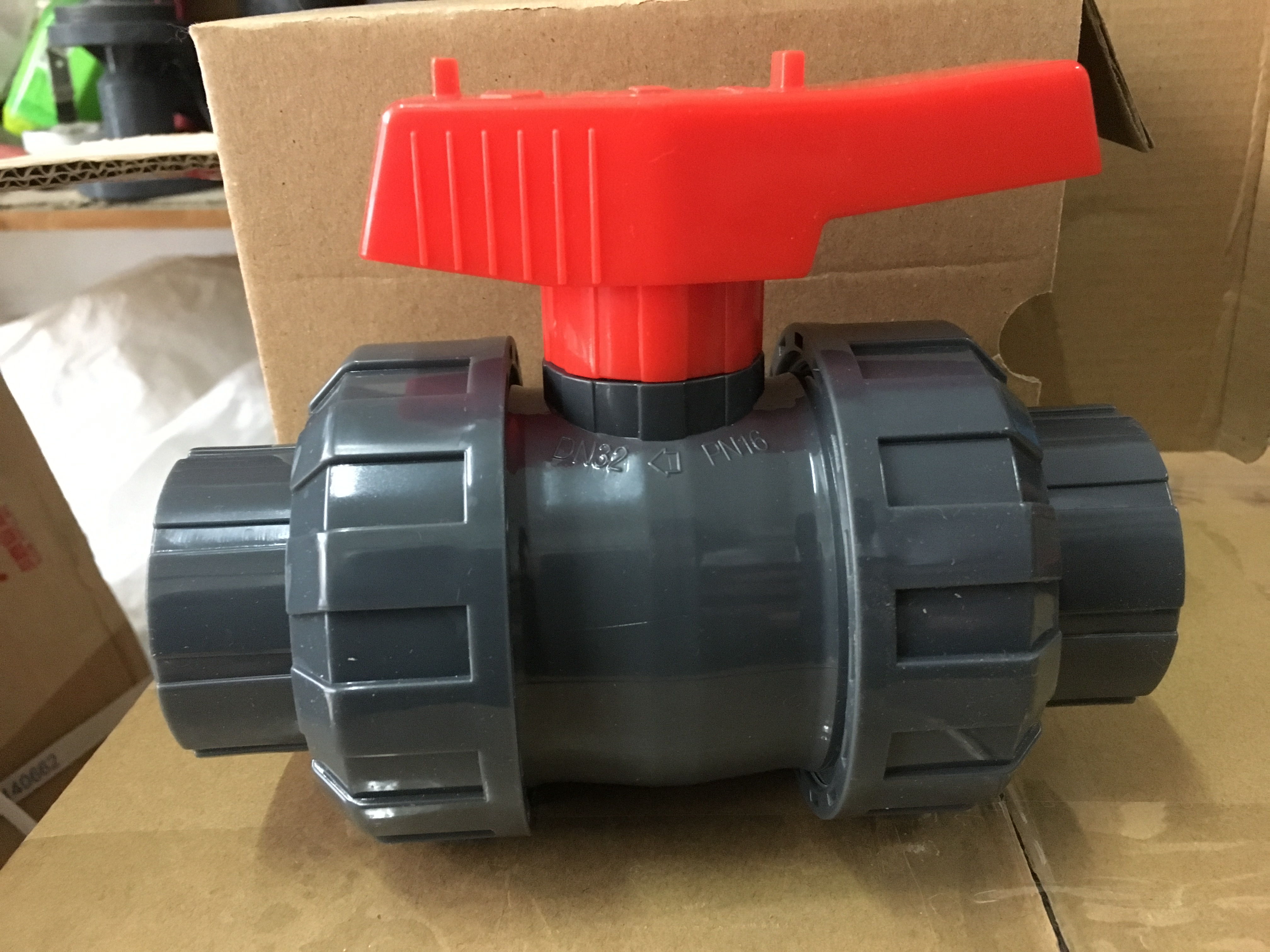 雙由令塑料球閥（RPP,UPVC,CPVC,PVDF,PPH)