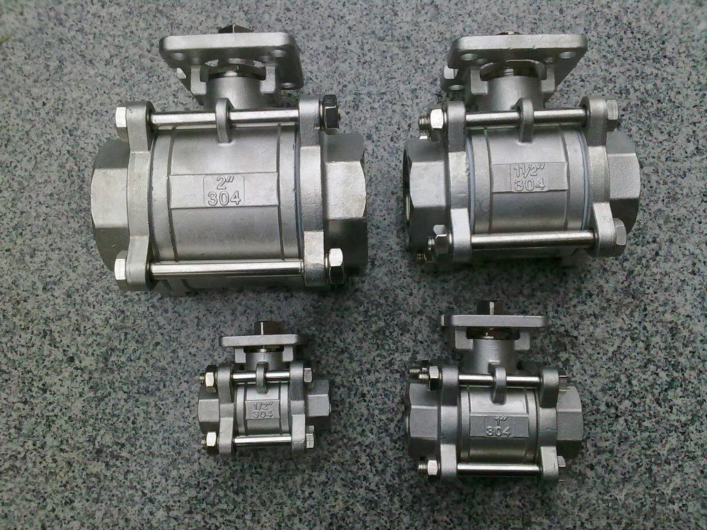 三片式高平台球閥,不鏽鋼帶平台球閥