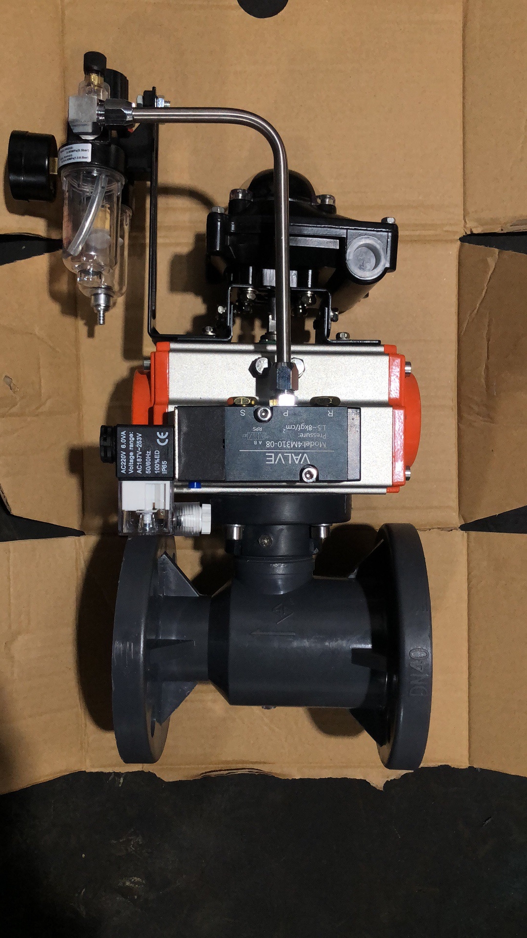 RPP氣動法蘭球閥