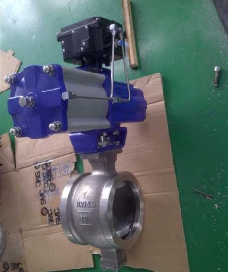 氣動切斷球閥,氣動O型球閥