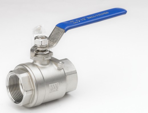 兩片式球閥,不鏽鋼絲扣球閥