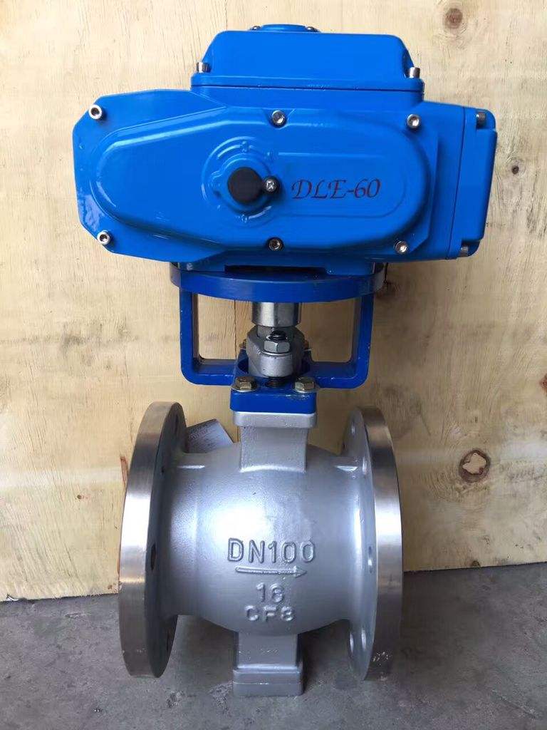 智能電動切斷球閥