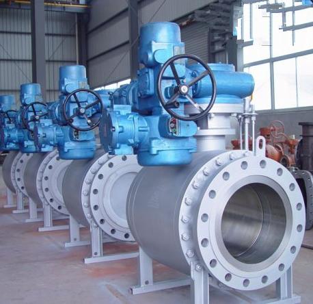 電動固定法蘭球閥