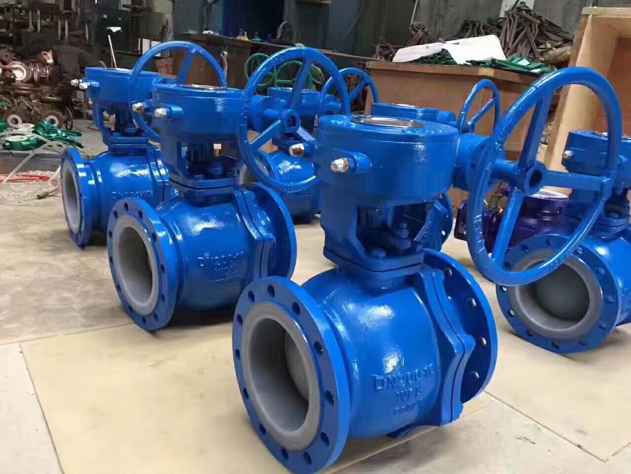 襯四氟法蘭球閥