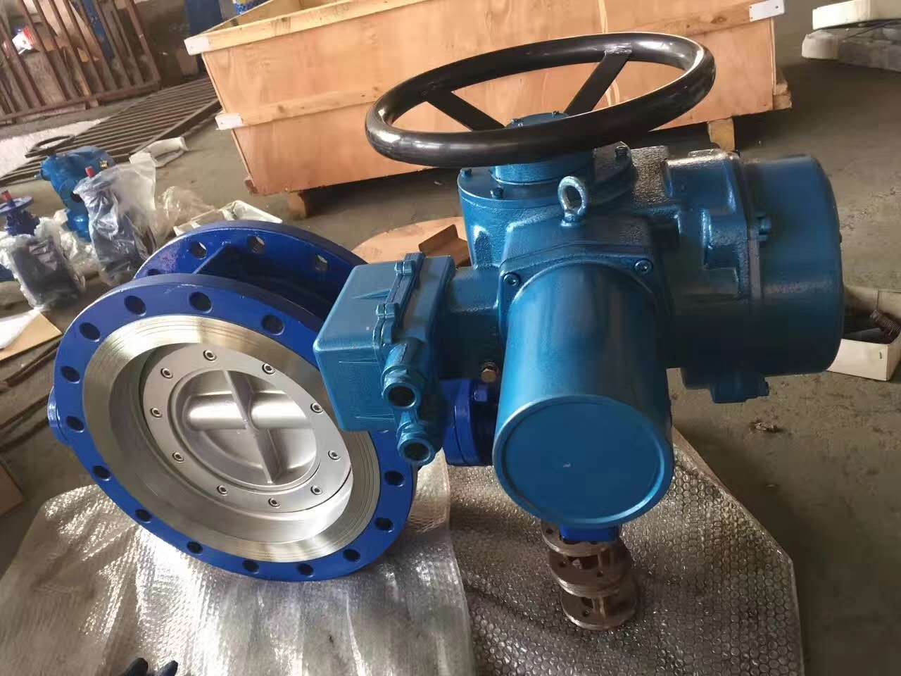 D943H電動法蘭不鏽鋼蝶閥