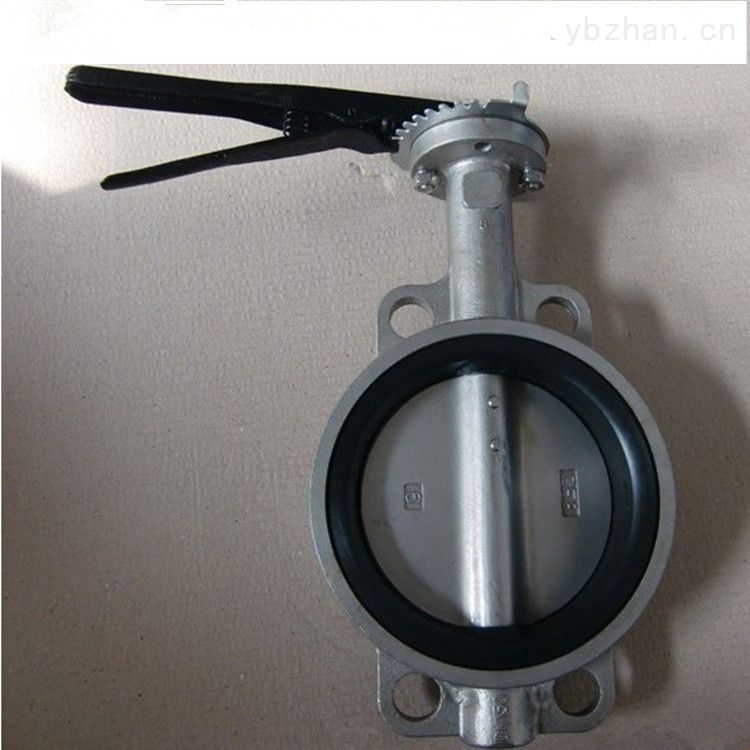 手動對夾式軟密封蝶閥