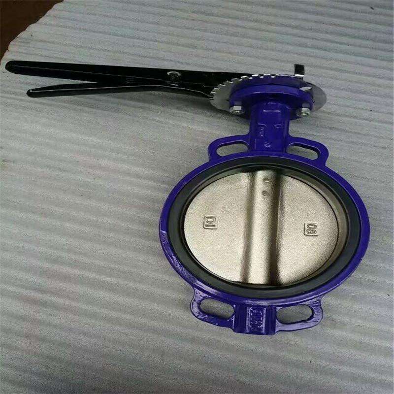 手動對夾式蝶閥