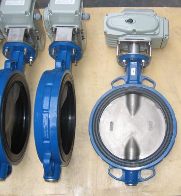 電動對夾式軟密封蝶閥