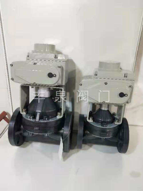 電動塑料隔膜閥(RPP,UPVC,CPVC,PVDF)