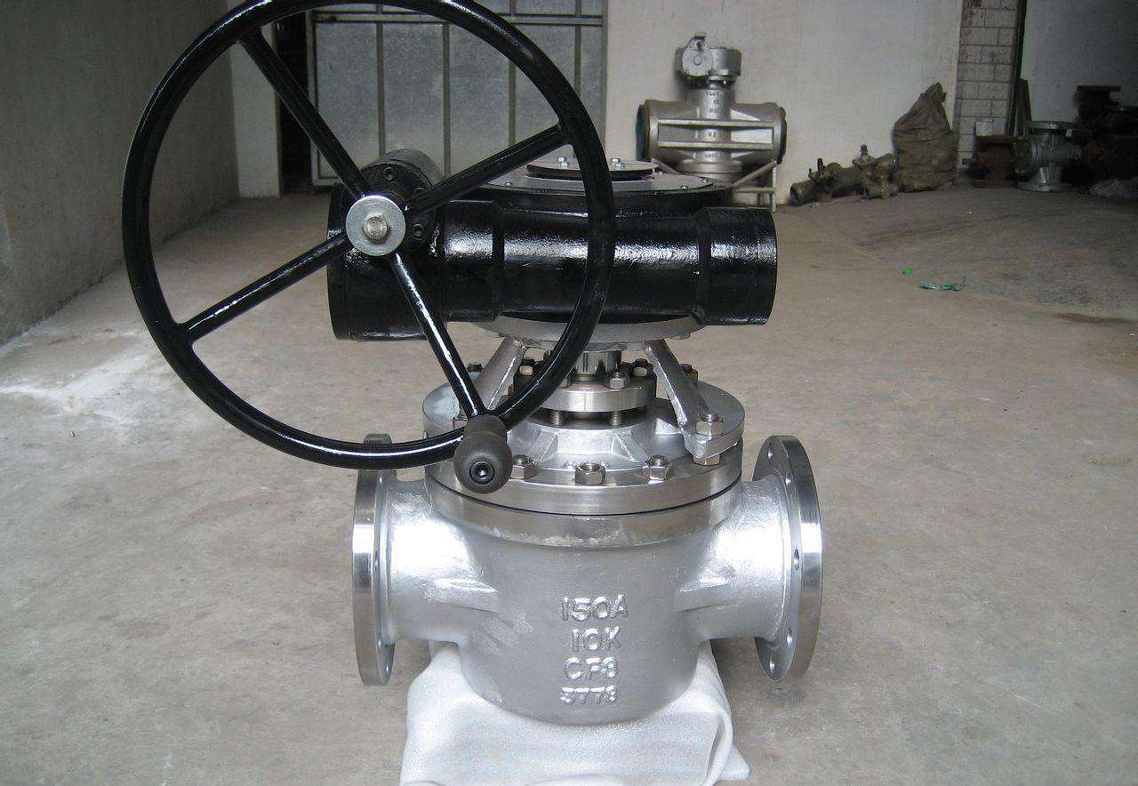 二通鑄鋼旋塞閥