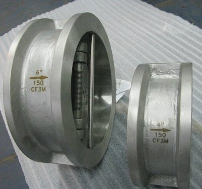 對夾式蝶形止回閥