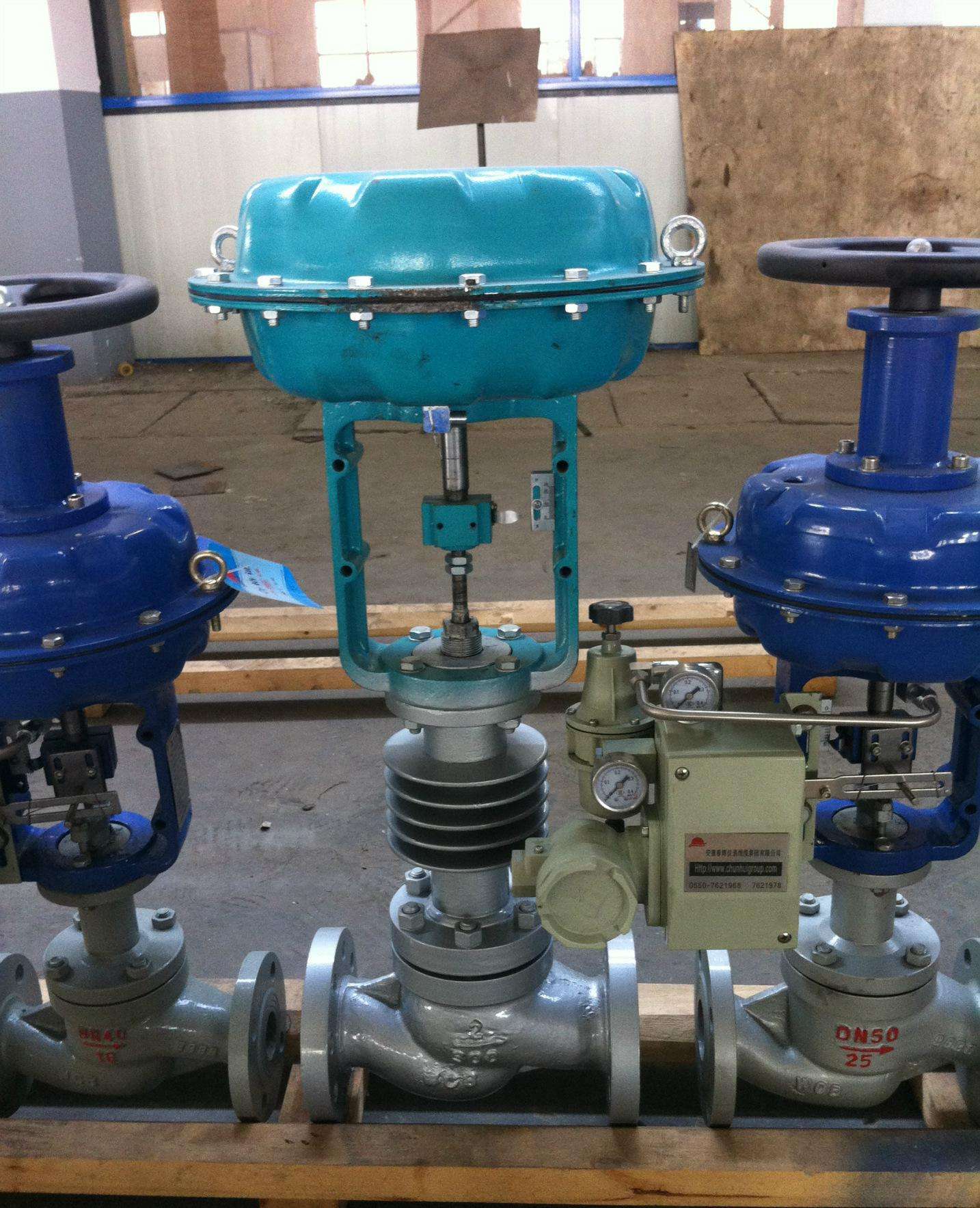 精小型氣動薄膜雙座調