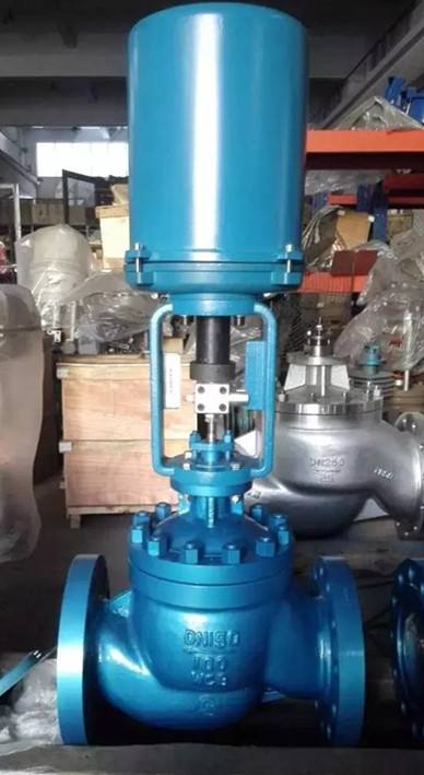 電子式電動直通雙座調節閥