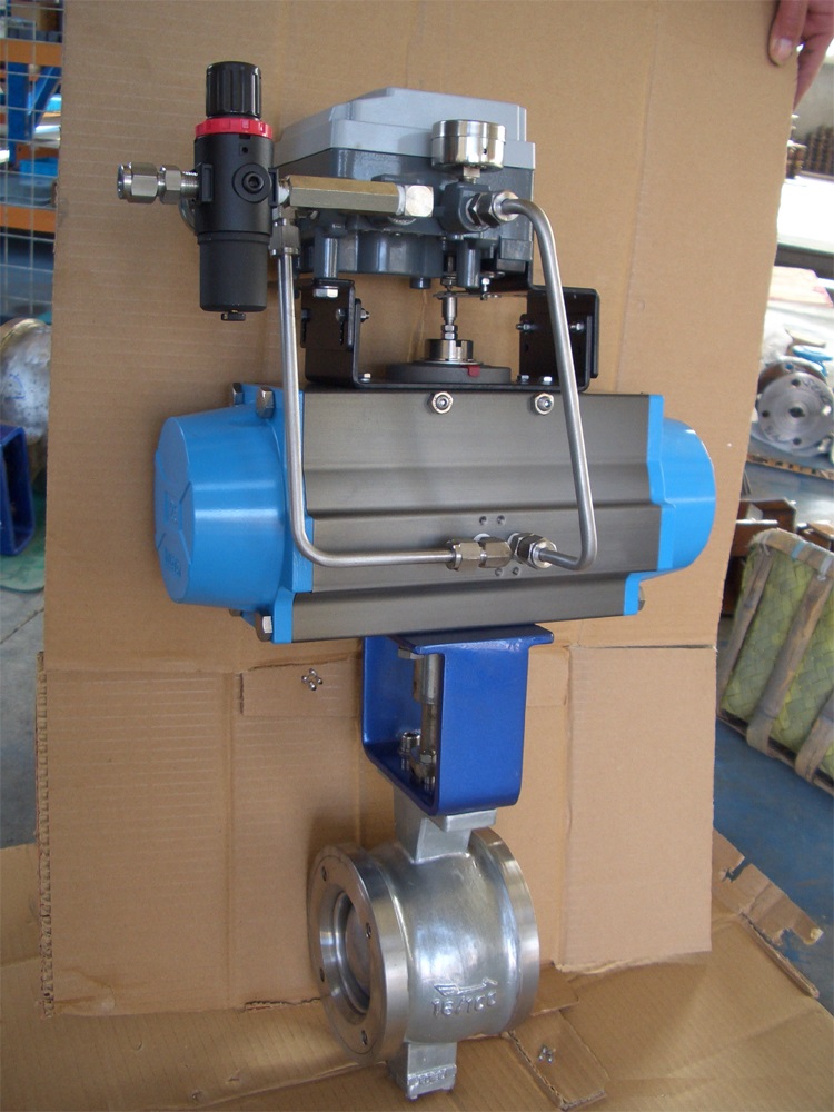 ZSHV氣動V型調節球閥