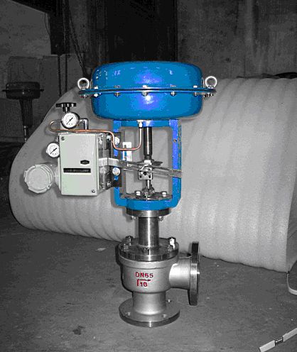 ZDLS電子式電動角形高壓調節閥