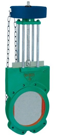 Z73X鏈輪式漿液閥