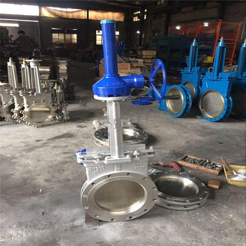 PZ543傘齒輪傳動刀型閘閥