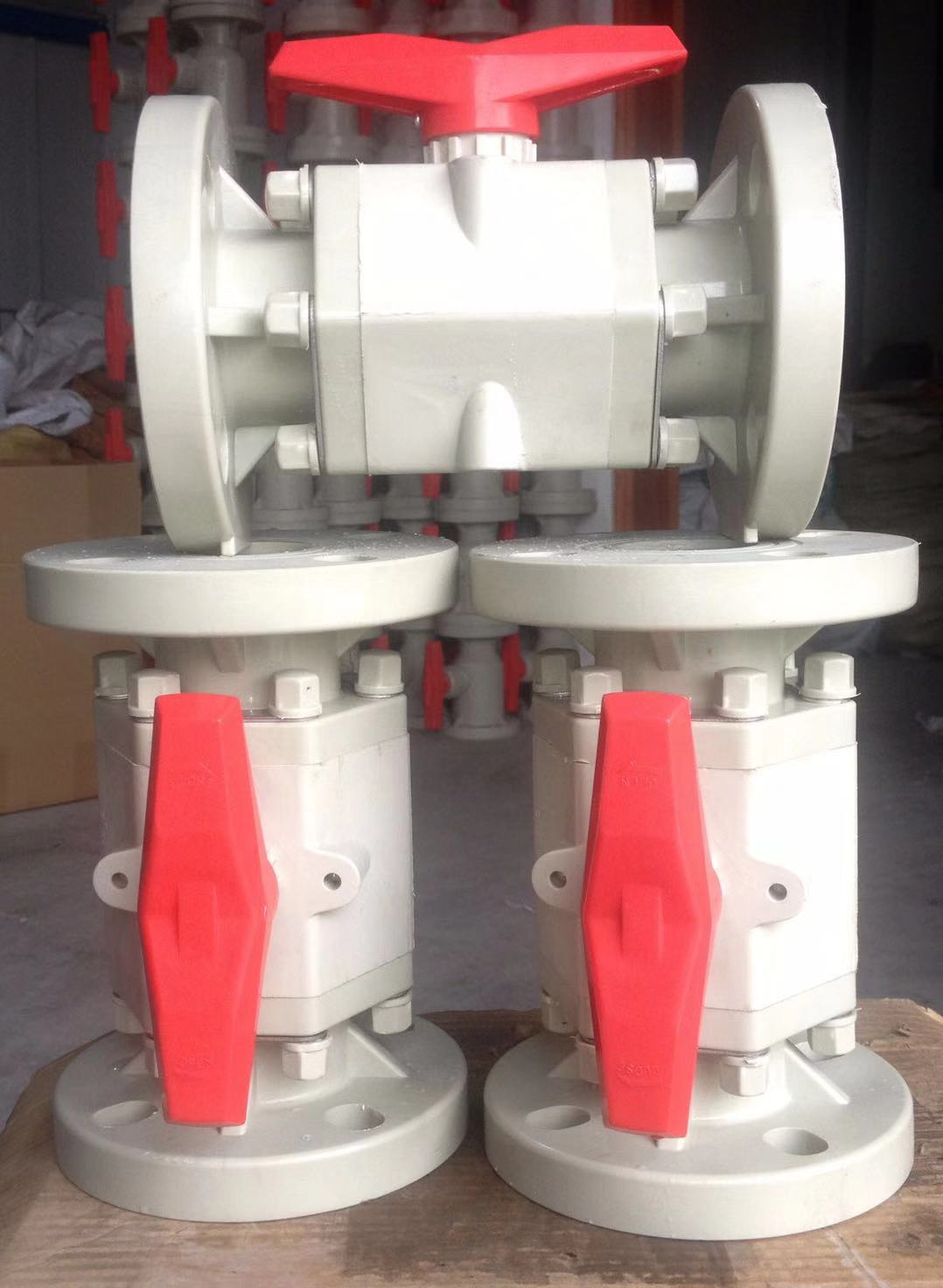 塑料加強型球閥（RPP,UPVC,CPVC,PVDF,PPH）