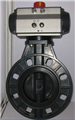 氣動塑料蝶閥(RPP.CPVC.UPVC.PVDF)